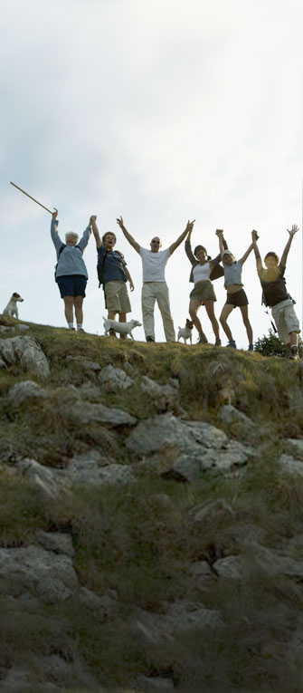 Randonnée en famille en lozère